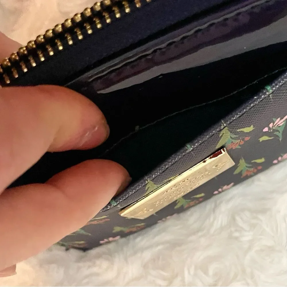 Nanette Lepore Zip Around Floral Wallet